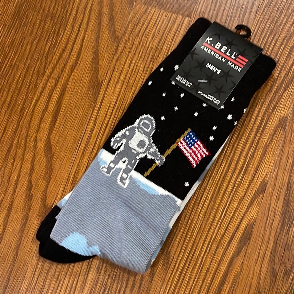 Men’s “Man on the Moon” socks